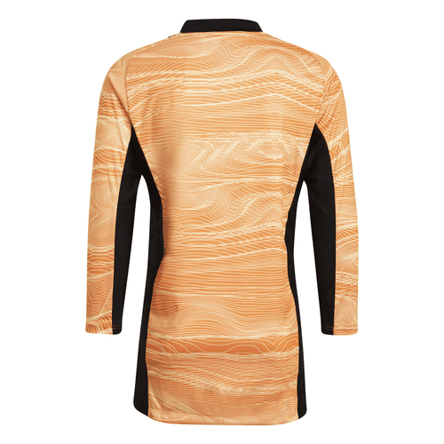 Adidas Condivo 21 Goalkeeper Mens Custom Soccer Long Sleeve Jersey - Acid Orange product image 2, provided for visual