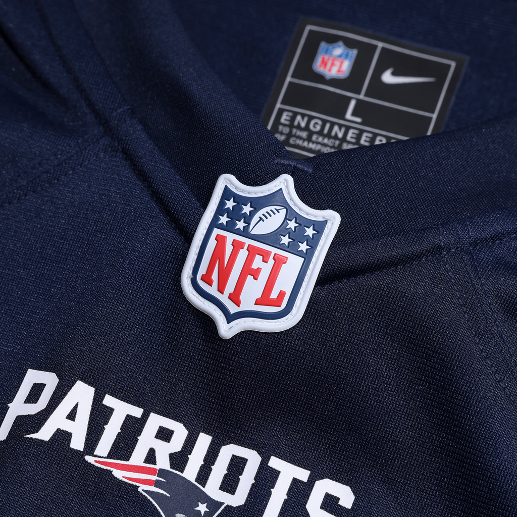 New England Patriots TreVeyon Henderson Nike Navy 2025 NFL product image 4