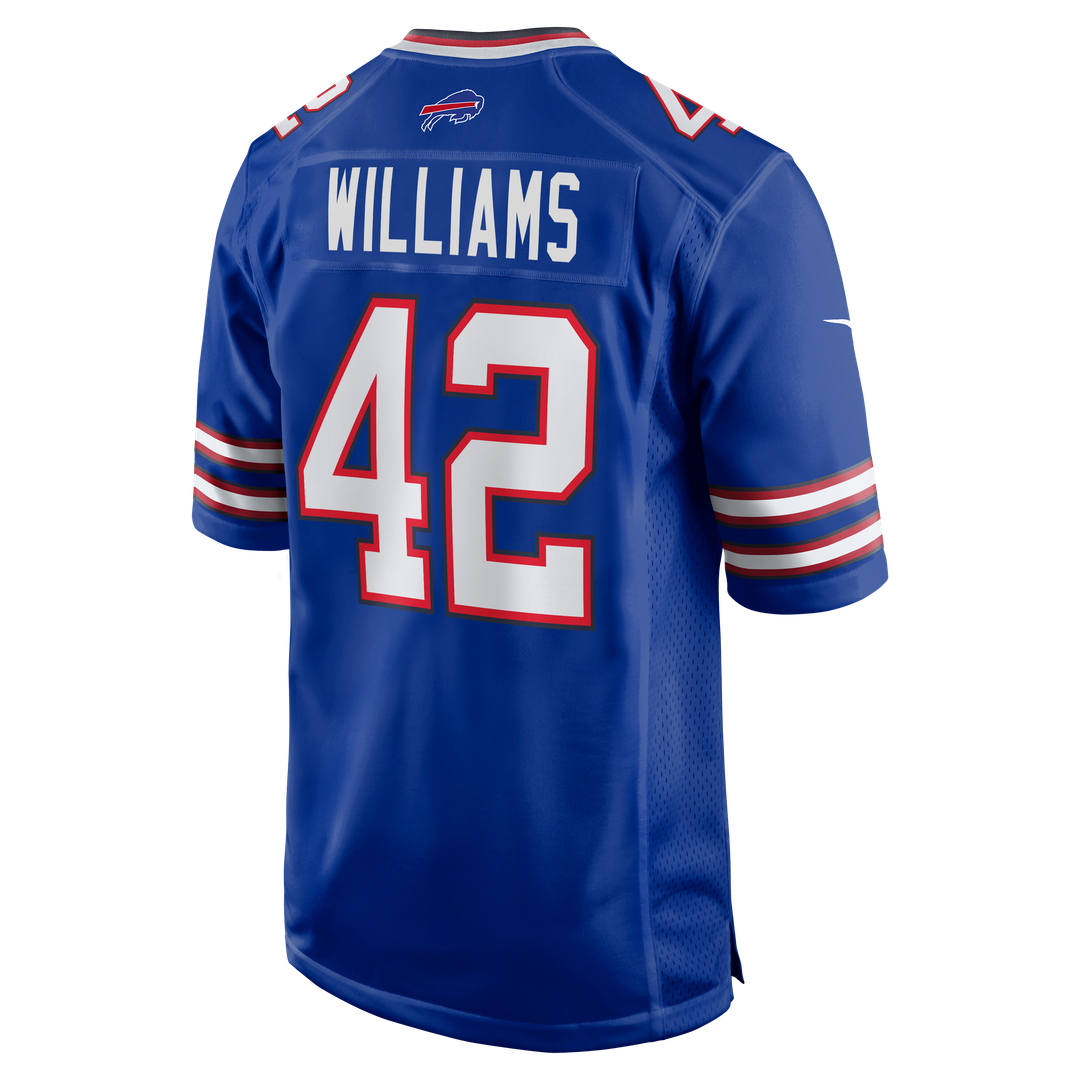 Buffalo Bills Dorian Williams Nike Royal Home Game Jersey product image 3