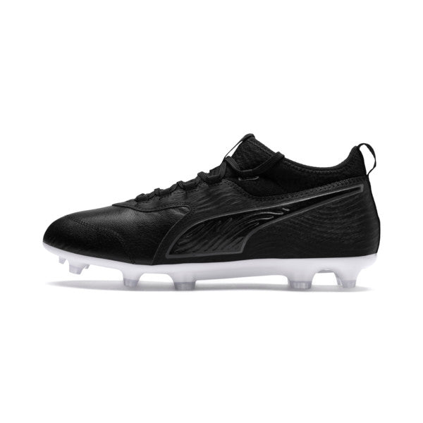 Puma One 19.3 FG/AG - Black/White product image 8, provided for visual reference and product detail review