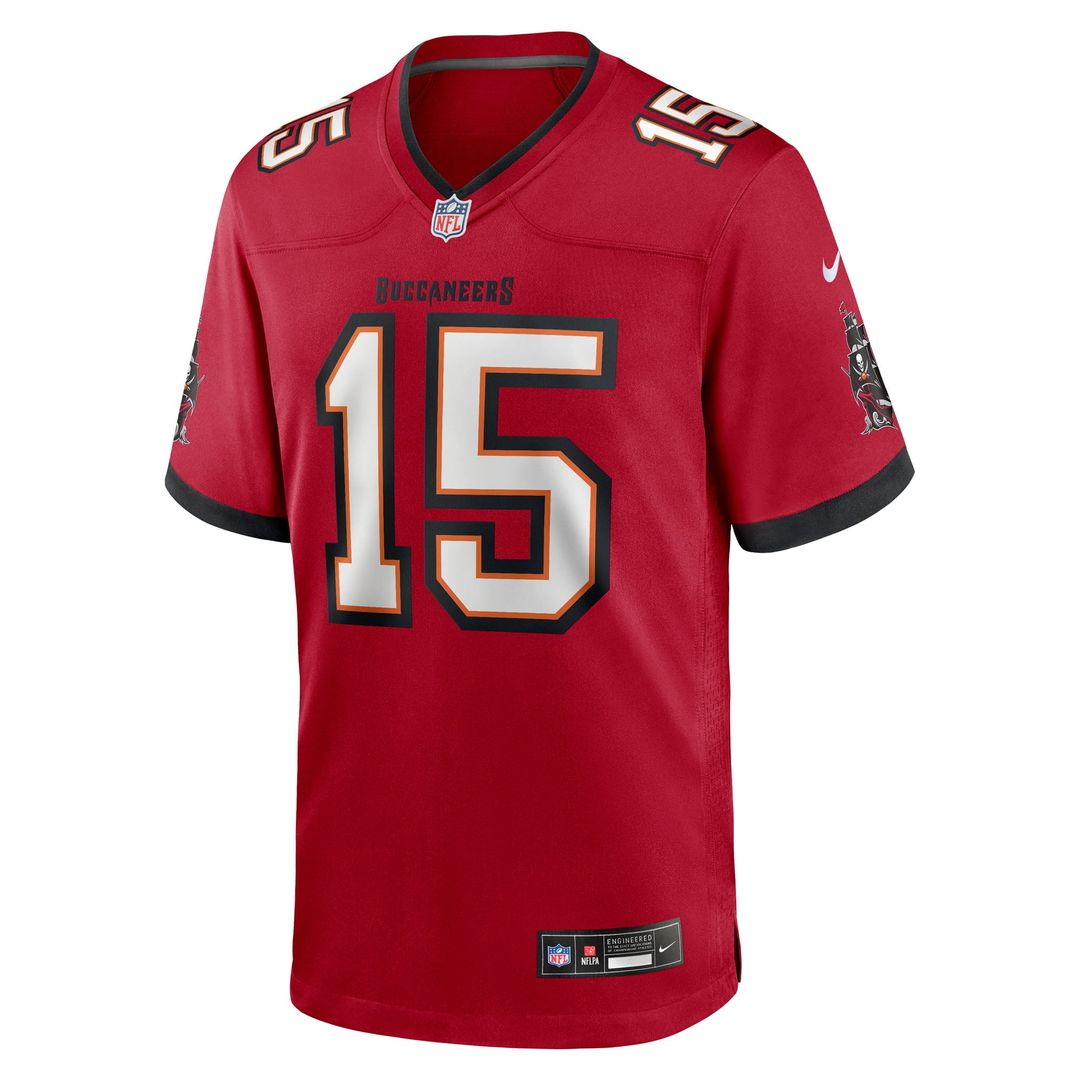 Tampa Bay Buccaneers Tez Johnson Nike Red Game Jersey product image 2