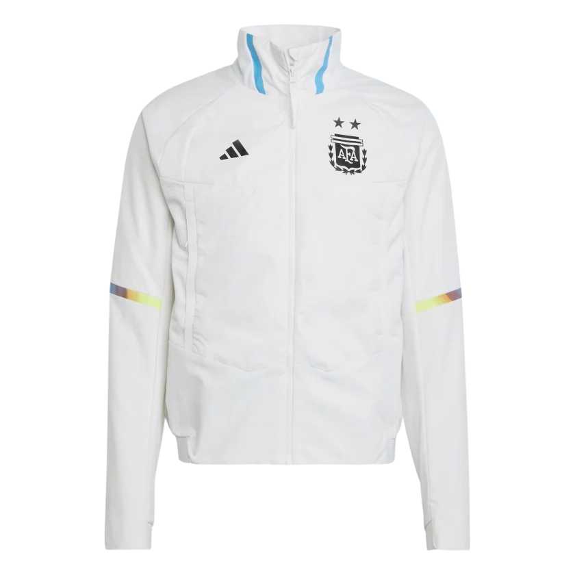 Adidas Argentina WC Game Day Anthem Jacket 2022 product image 1, provided for visual reference and product detail review