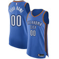 Oklahoma City Thunder Nike Authentic Custom Jersey Blue product image 1