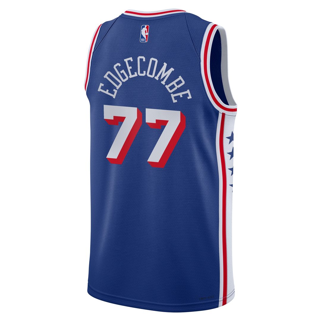 Philadelphia 76ers VJ Edgecombe Nike Youth Swingman Jersey product image 3