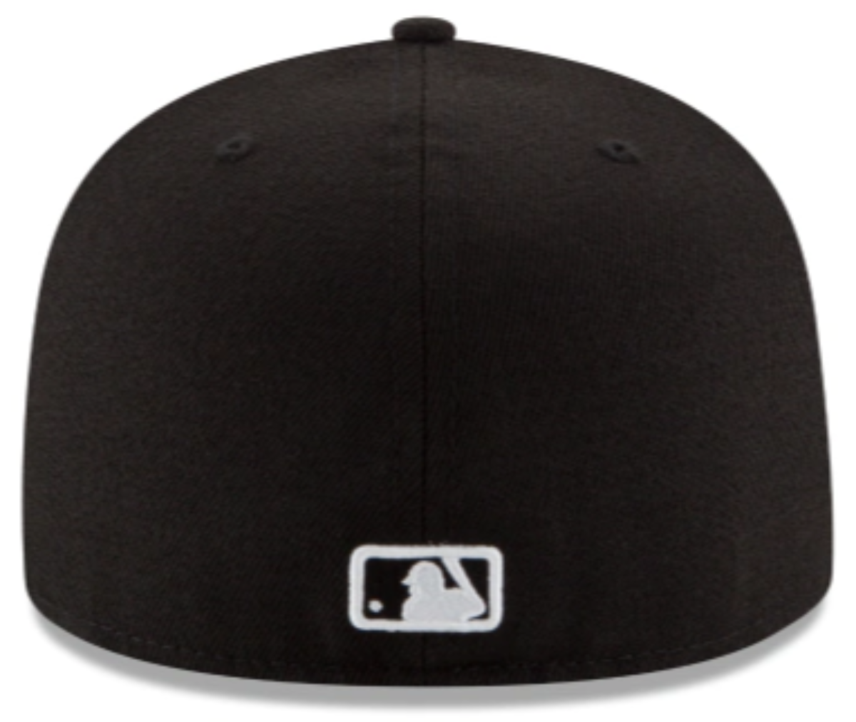 Los Angeles Dodgers Black On White 59Fifty Fitted product image 6, provided for visual reference and product detail review
