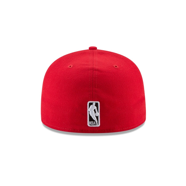 New Era Chicago Bulls Team Color Red 59Fifty Fitted product image 4, provided for visual reference and product detail review