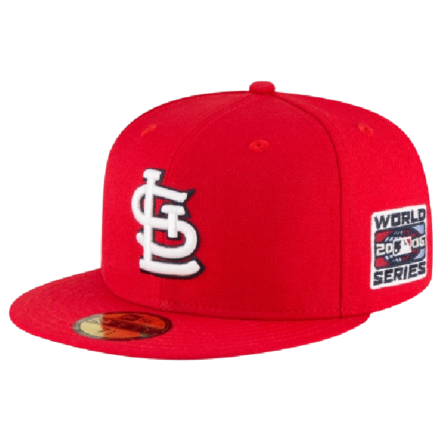 New Era St. Louis Cardinals 2006 World Series Wool 59Fifty Fitted product image 1, provided for visual reference and product