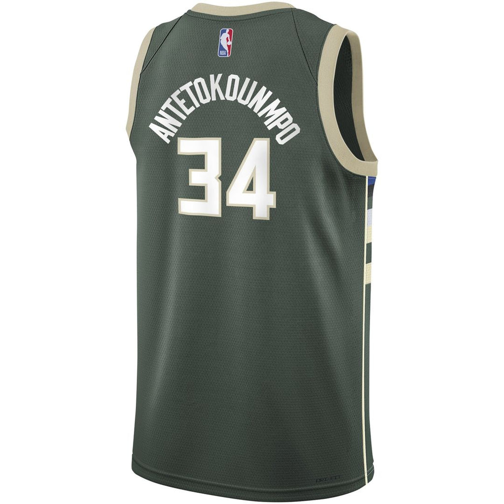 Milwaukee Bucks Giannis Antetokounmpo Nike Youth Swingman product image 3