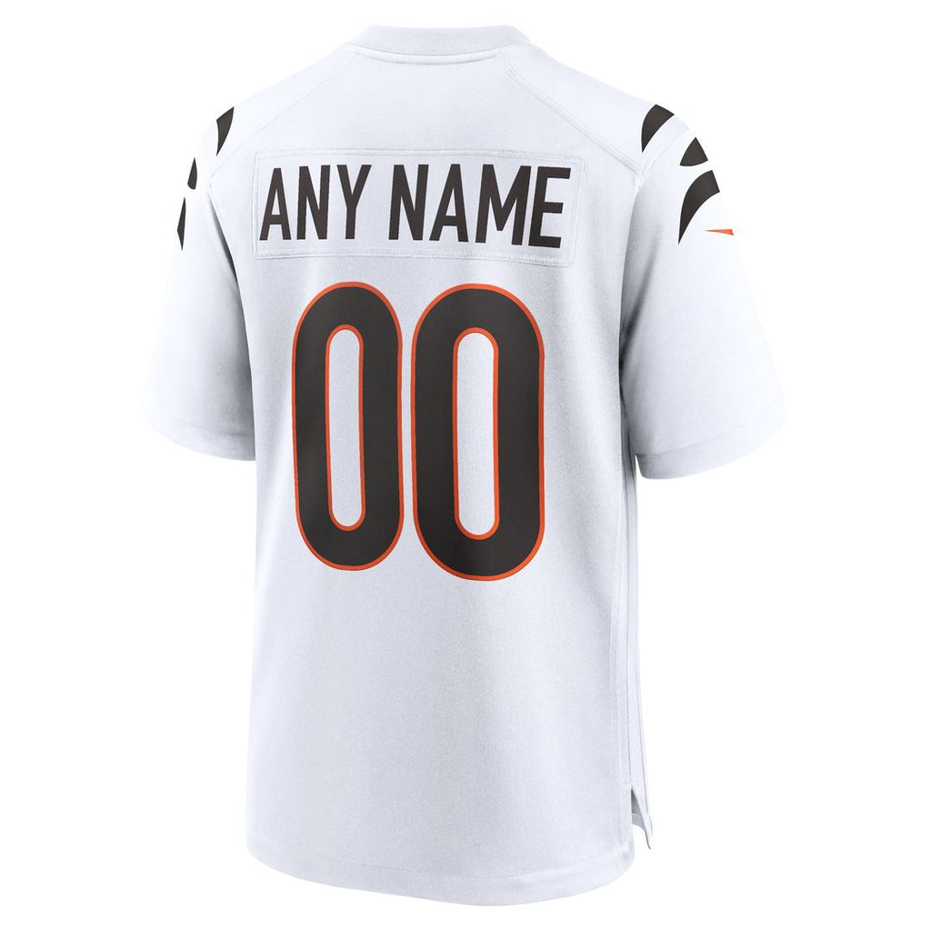 Cincinnati Bengals Nike White Game Custom Jersey product image 6