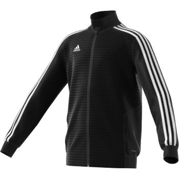 Adidas Jr Tiro 19 Tr Jacket - Black/White product image 5, provided for visual reference and product detail review