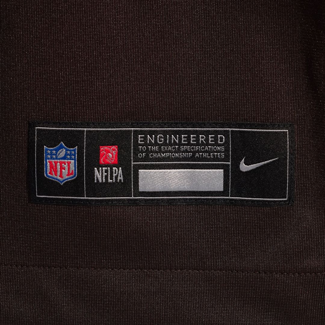 Cleveland Browns Denzel Ward Nike Brown Game Jersey product image 6