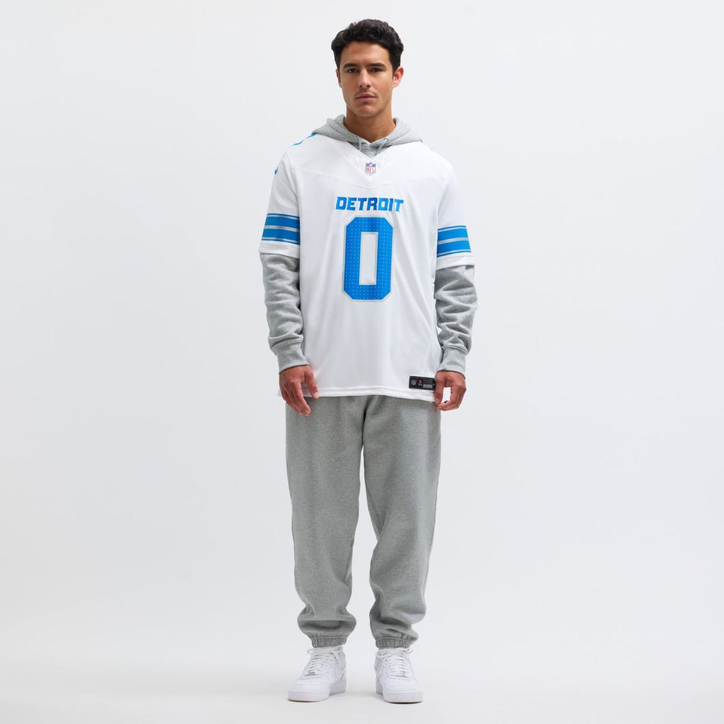 Detroit Lions Jahmyr Gibbs Nike White Vapor FUSE Limited product image 6