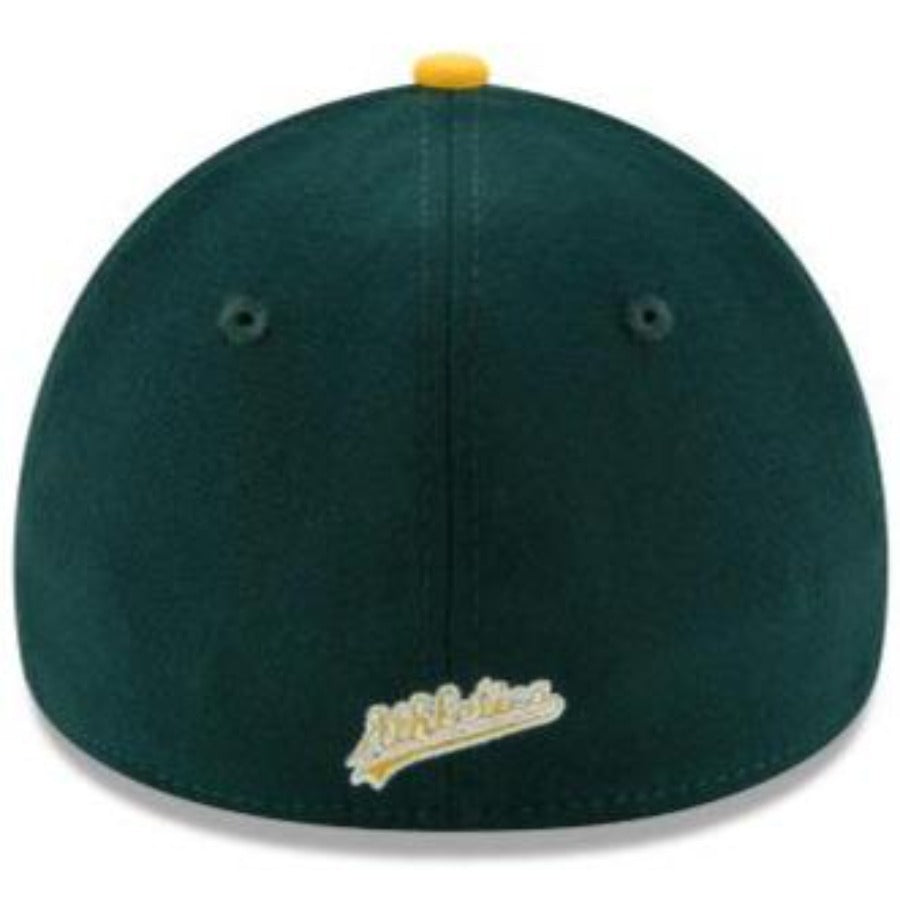 New Era Youth Oakland A's 39Thirty Team Classic Stretch Fit- green product image 2, provided for visual reference and