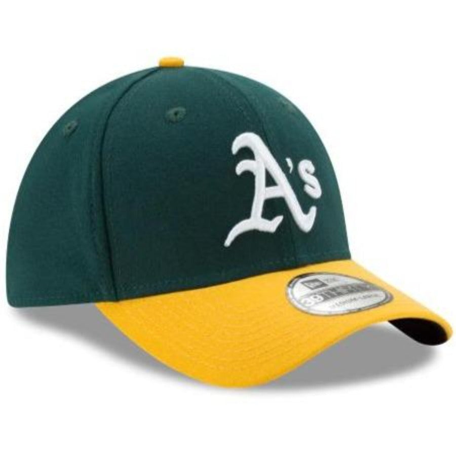 New Era Youth Oakland A's 39Thirty Team Classic Stretch Fit- green product image 4, provided for visual reference and