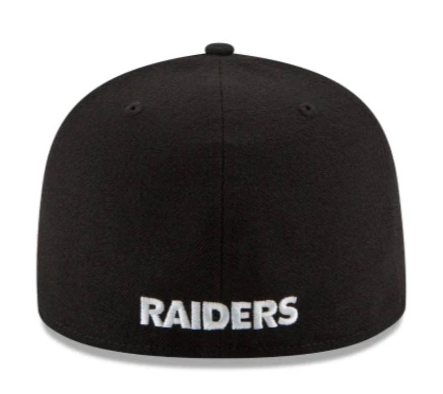 RAIDERS 59FIFTY FITTED home- black/grey product image 6, provided for visual reference and product detail review