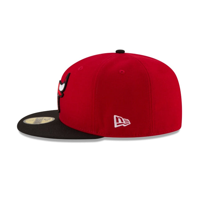 New Era Chicago Bulls 2Tone 59Fifty Fitted product image 4, provided for visual reference and product detail review