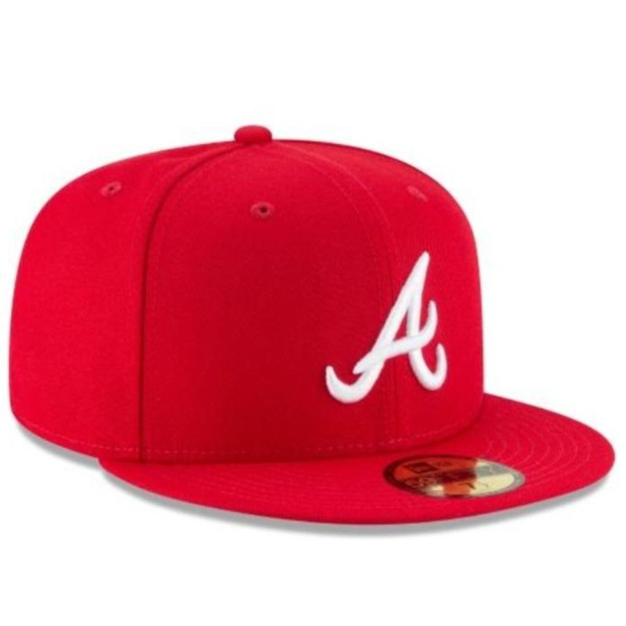 Atlanta Braves New Era Authentic Collection 59Fifty-Red product image 3, provided for visual reference and product detail