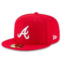 Atlanta Braves New Era Authentic Collection 59Fifty-Red product image 1, provided for visual reference and product detail