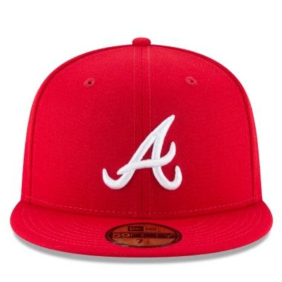 Atlanta Braves New Era Authentic Collection 59Fifty-Red product image 2, provided for visual reference and product detail