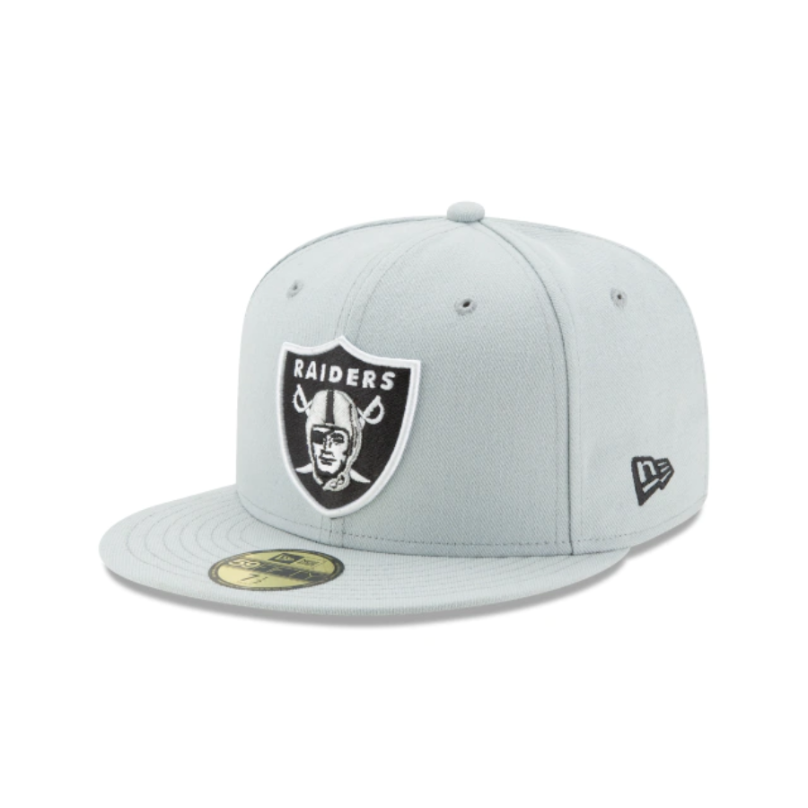 New Era Las Vegas Raiders Basic 59Fifty Fitted Collections Hat product image 1, provided for visual reference and product