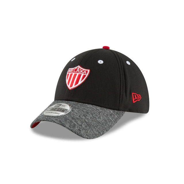 New Era Necaxa 39Thirty Flex Fit Hat-Black/Grey product image 2, provided for visual reference and product detail review