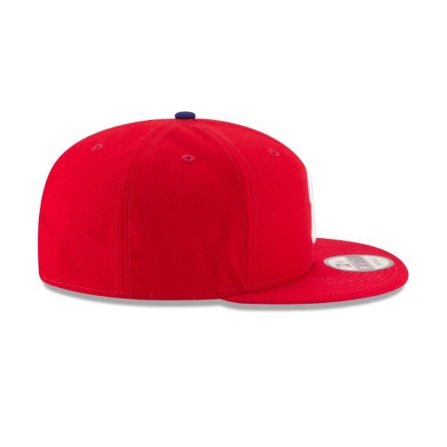 Philadelphia Phillies HOME AUTHENTIC MLB 9Fifty Snapback-RED product image 6, provided for visual reference and product