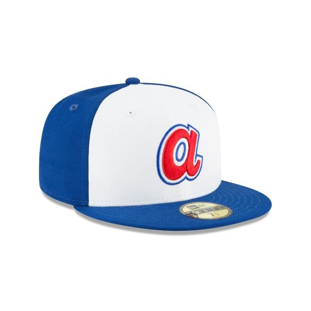 New Era Atlanta Braves 1972 Cooperstown Collection 59Fifty Fitted Hat product image 3, provided for visual reference and