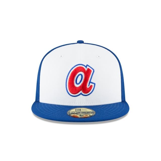 New Era Atlanta Braves 1972 Cooperstown Collection 59Fifty Fitted Hat product image 2, provided for visual reference and
