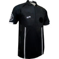 Official Sports Men USSF Pro Referee Jersey S/S-Black product image 1, provided for visual reference and product detail