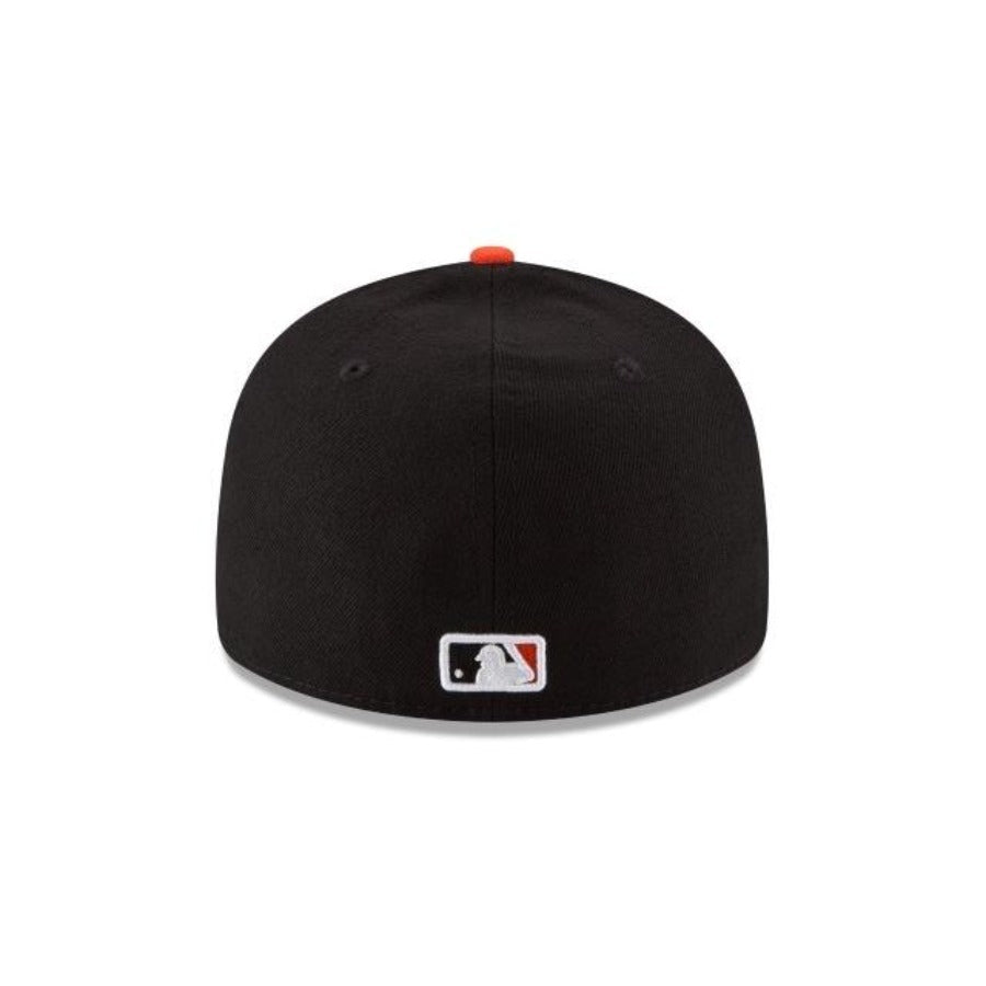 SAN FRANCISCO GIANTS ALTERNATE COLLECTION 59FIFTY FITTED-ON-FIELD COLLECTION LOW Profile -BLACK/black/orange product image