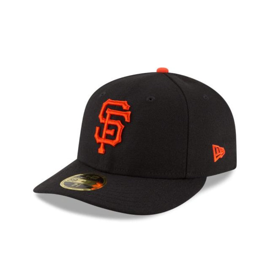 SAN FRANCISCO GIANTS ALTERNATE COLLECTION 59FIFTY FITTED-ON-FIELD COLLECTION LOW Profile -BLACK/black/orange product image