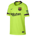 Nike Youth FC Barcelona Stadium Away Jersey 18/19 product image 1, provided for visual reference and product detail review
