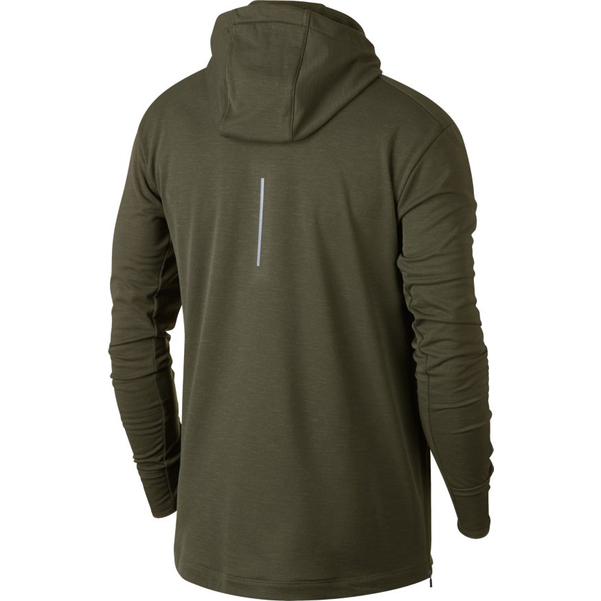 NIKE SPHERE ELEMENT FULL ZIP HOODIE (Military Green) product image 2, provided for visual reference and product detail review