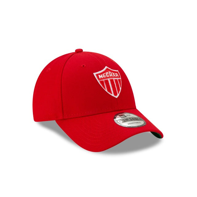 New Era Club Necaxa Felt Collection 9Forty Strapback Hat product image 2, provided for visual reference and product detail
