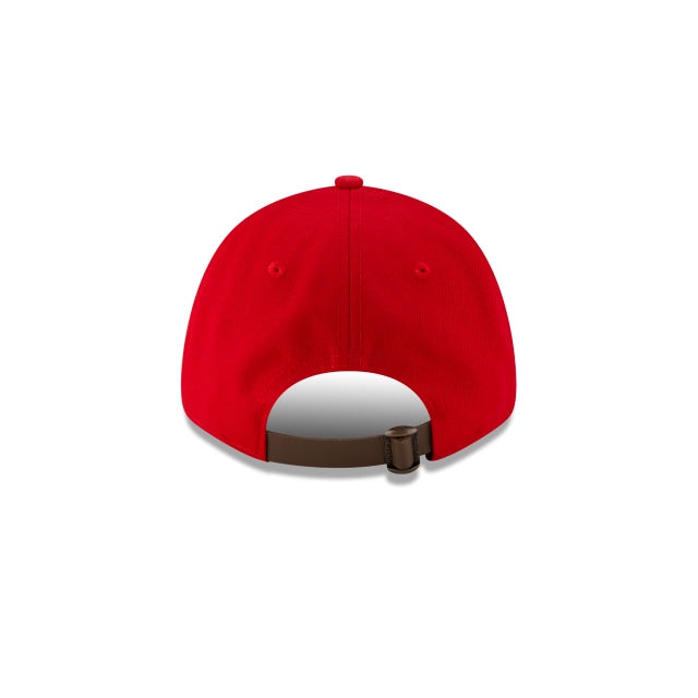 New Era Club Necaxa Felt Collection 9Forty Strapback Hat product image 4, provided for visual reference and product detail