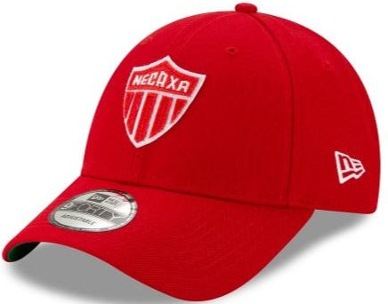 New Era Club Necaxa Felt Collection 9Forty Strapback Hat product image 1, provided for visual reference and product detail