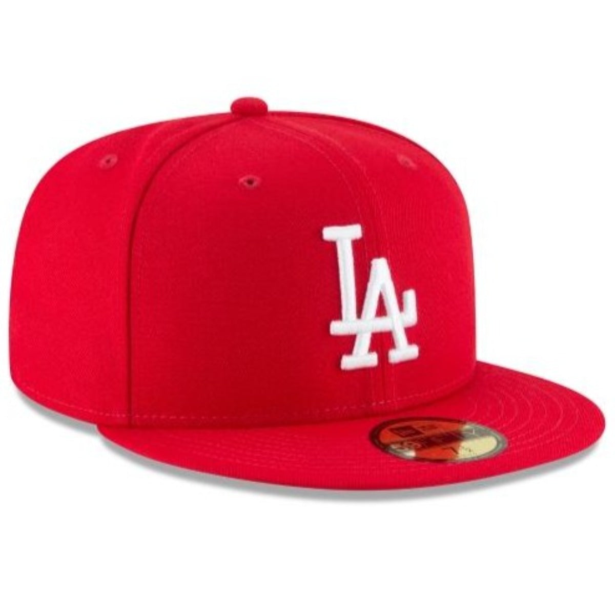 New Era Los Angeles Dodgers 59FIFTY FITTED Hat- Scarlet product image 3, provided for visual reference and product detail