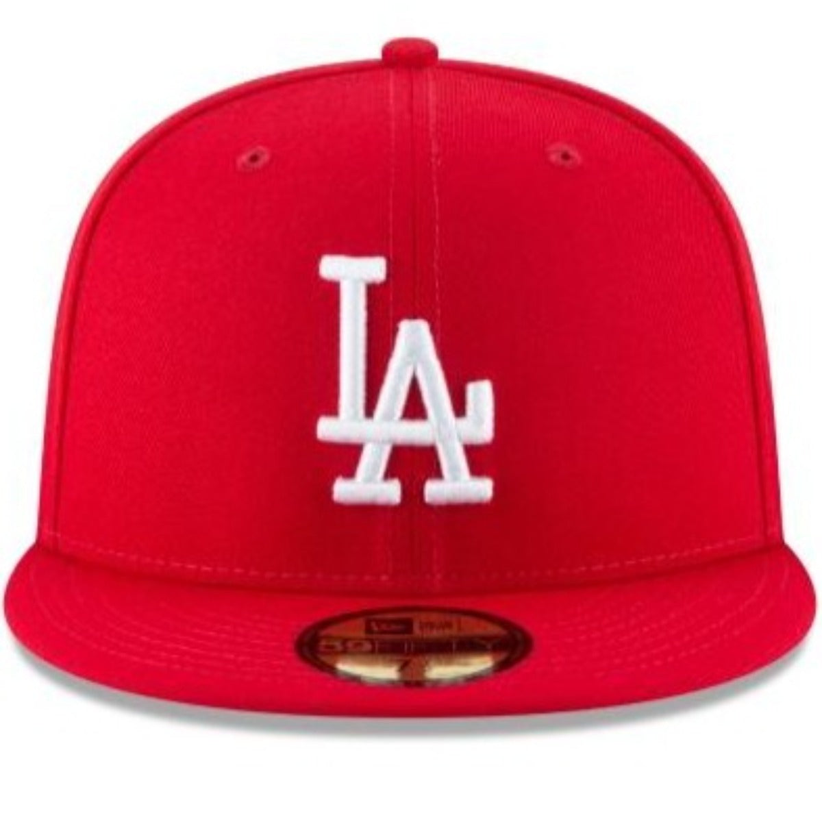 New Era Los Angeles Dodgers 59FIFTY FITTED Hat- Scarlet product image 4, provided for visual reference and product detail