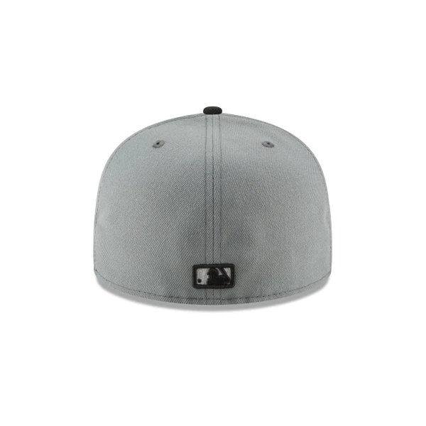New Era Atlanta Braves Basic Collection 59Fifty -Grey/Black product image 4, provided for visual reference and product