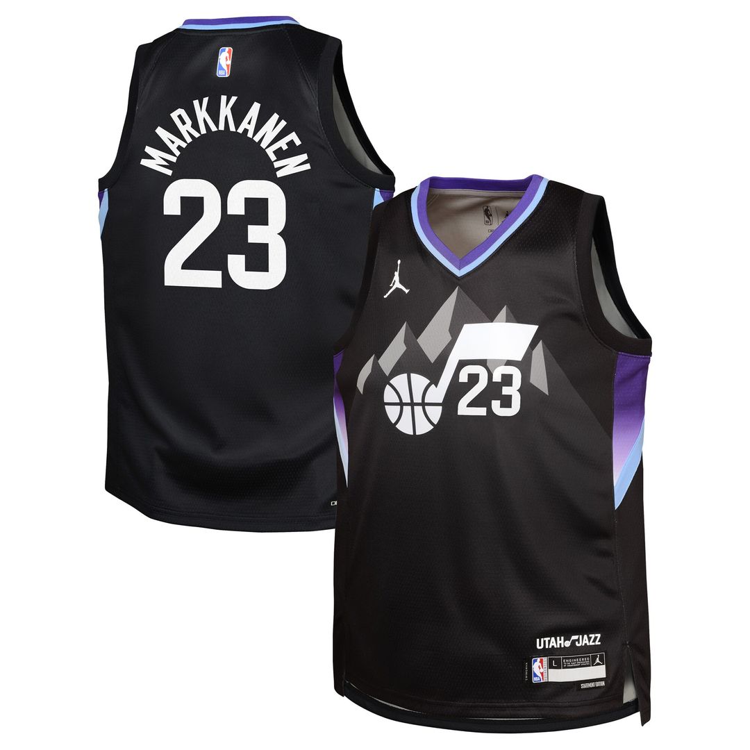 Utah Jazz Lauri Markkanen Jordan Brand Youth Swingman product image 1