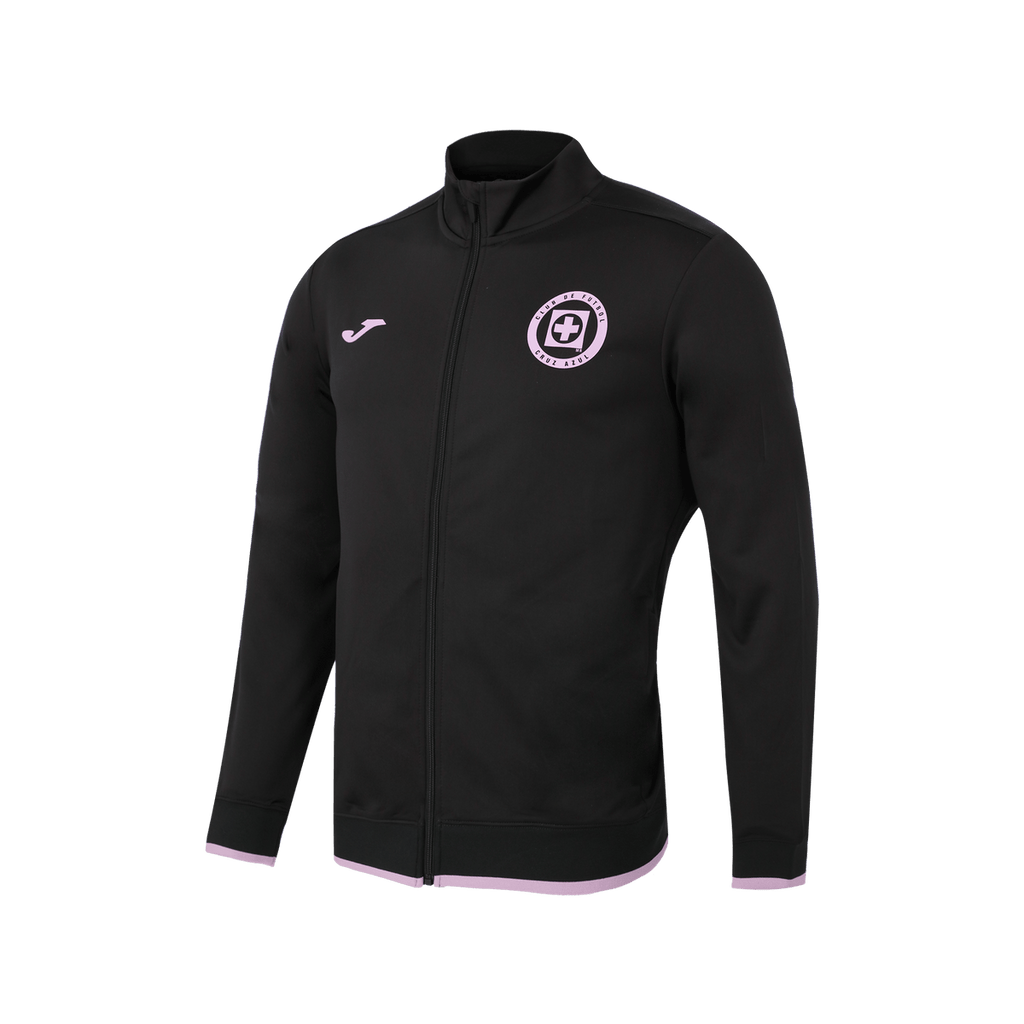 Joma Cruz Azul Training Track Full-Zip Jacket-Black product image 1, provided for visual reference and product detail review
