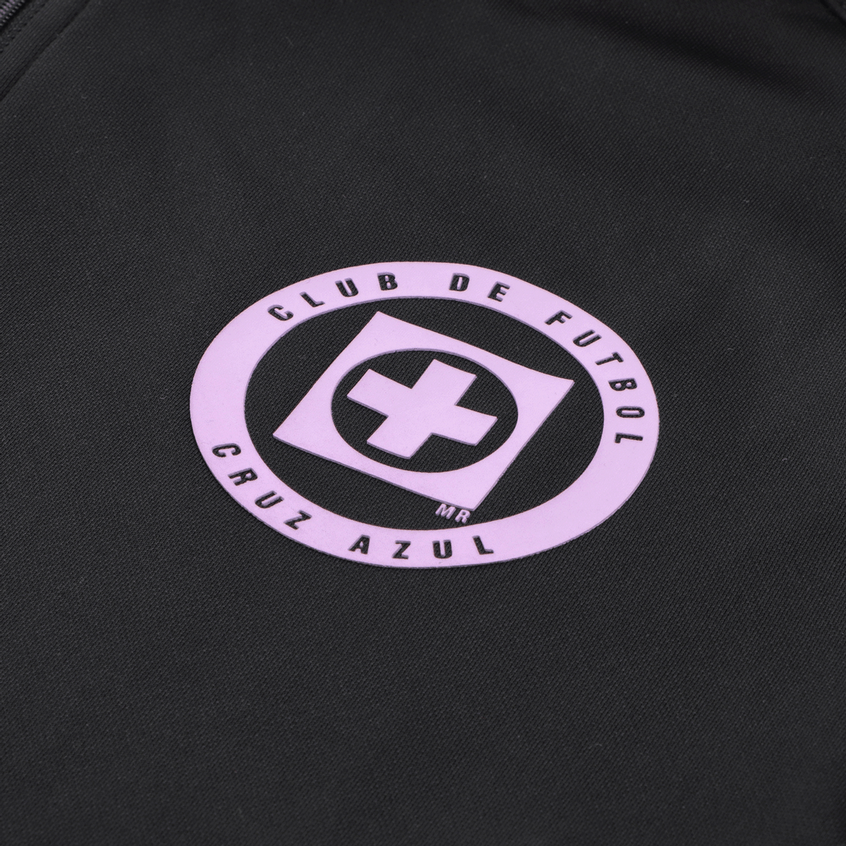 Joma Cruz Azul Training Track Full-Zip Jacket-Black product image 3, provided for visual reference and product detail review