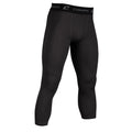Champro 3/4 Length Compression Tight Pants- Black product image 1, provided for visual reference and product detail review