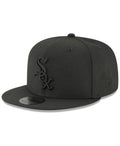 Chicago White Sox NEW ERA BASIC 59FIFTY FITTED-BLACK/BLACK product image 1, provided for visual reference and product detail