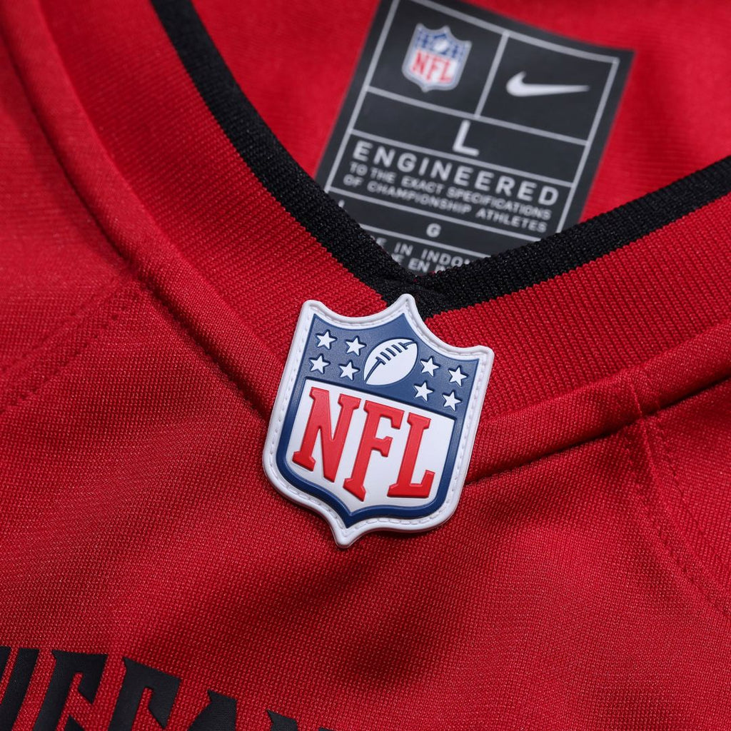 Tampa Bay Buccaneers Tez Johnson Nike Red Game Jersey product image 4