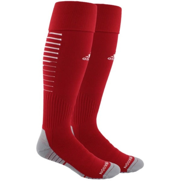 Adidas Team Speed II Socks Red product image 1, provided for visual reference and product detail review