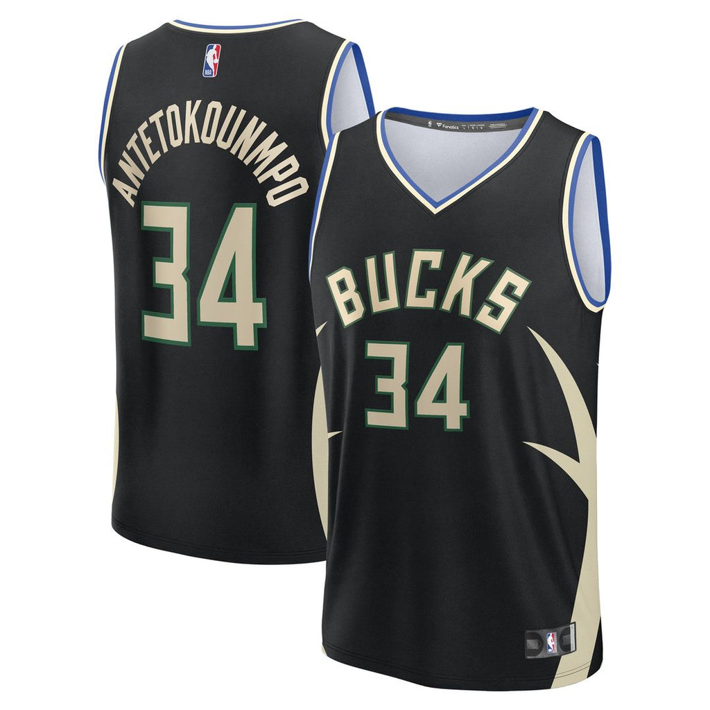 Milwaukee Bucks Giannis Antetokounmpo Fanatics Youth Fast product image 1