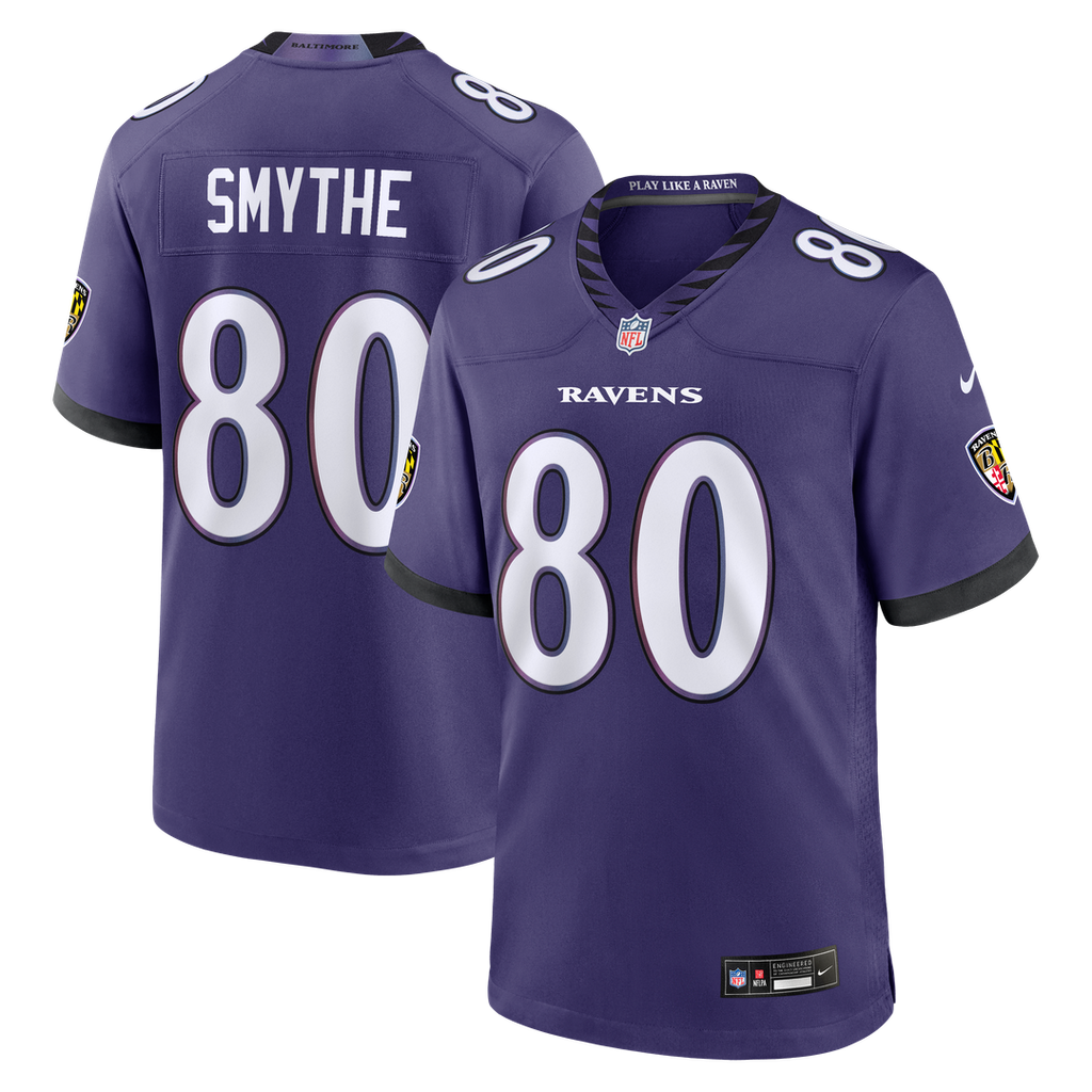 Baltimore Ravens Durham Smythe Nike Purple Game Jersey product image 1
