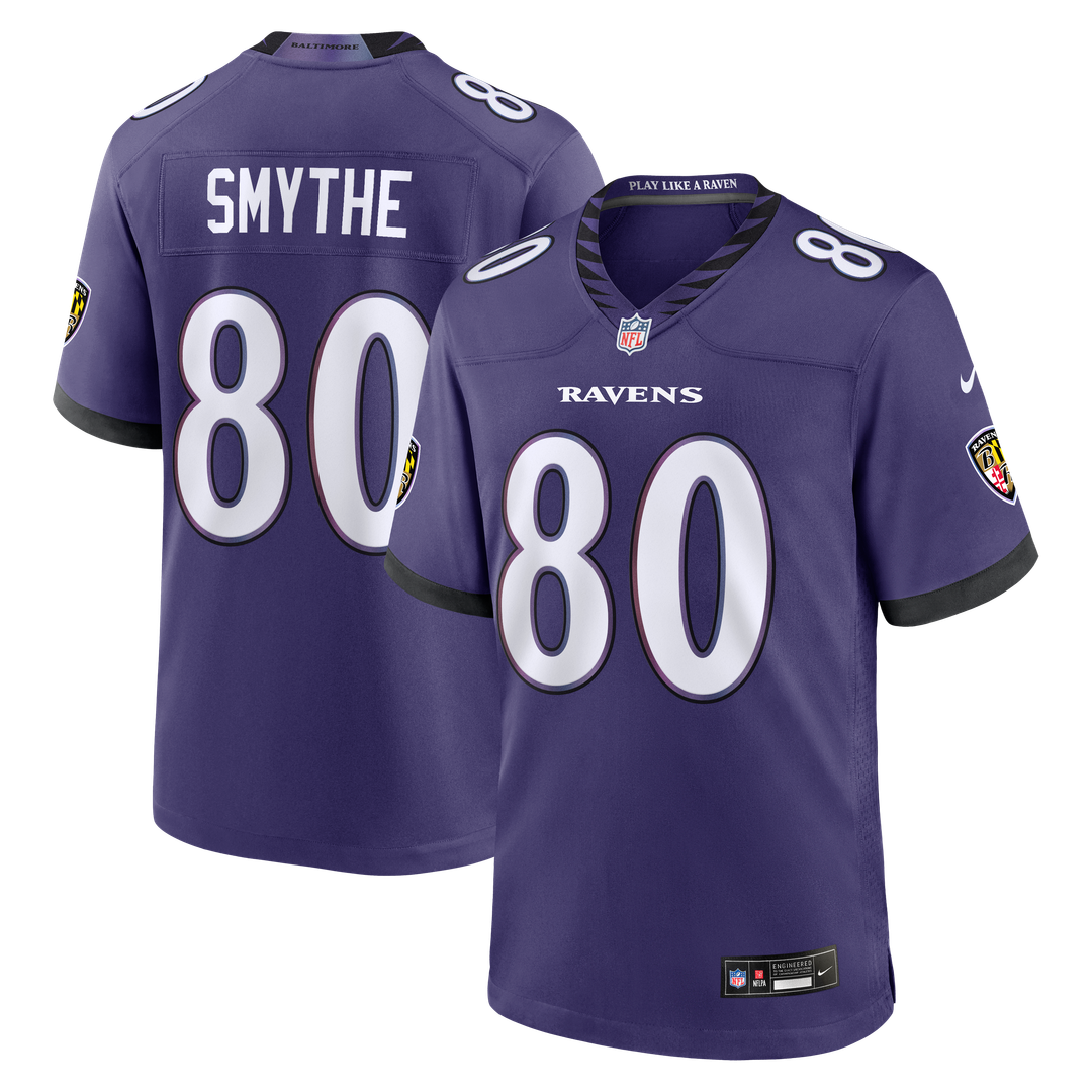 Baltimore Ravens Durham Smythe Nike Purple Game Jersey product image 1