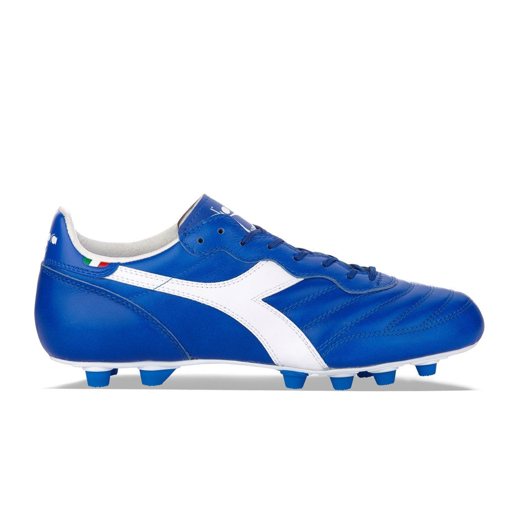 Diadora Brasil Italy LT MDPU FG - Royal/White product image 12, provided for visual reference and product detail review